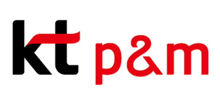 kt p&m 로고